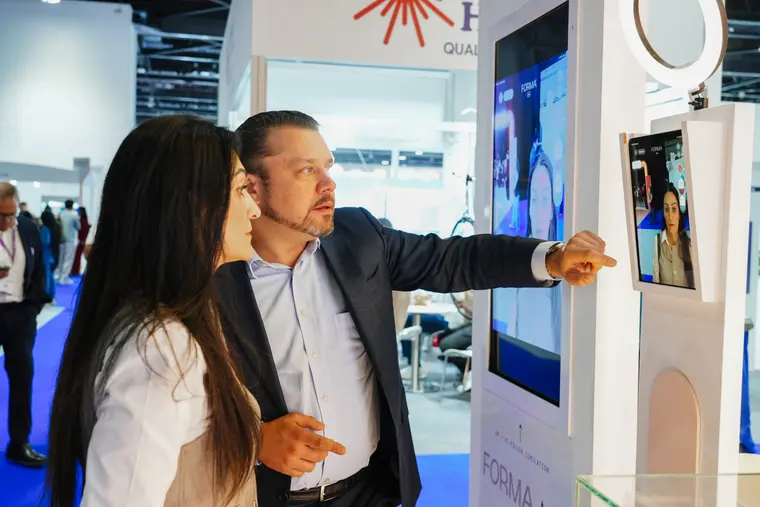 Walking a clinician through the AR preview