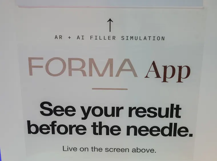 “See your result before the needle.”